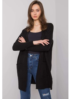 Sweter damski - czarny z kieszeniami ze sklepu 5.10.15 w kategorii Swetry damskie - zdjęcie 169690760