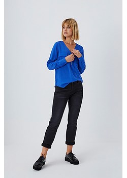 Spodnie jeansowe typu Boyfriend dla kobiet - czarne ze sklepu 5.10.15 w kategorii Jeansy damskie - zdjęcie 169690784