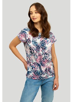 T-shirt damski we wzory ze sklepu 5.10.15 w kategorii Bluzki damskie - zdjęcie 169690844