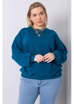 Morska bluza plus size Mischa ze sklepu 5.10.15 w kategorii Bluzy damskie - zdjęcie 169690974