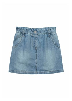 Krótka spódniczka jeansowa z falbanką dla dziewczynki ze sklepu 5.10.15 w kategorii Spódnice dziewczęce - zdjęcie 169691120