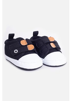 Czarne buciki niechodki dla niemowlaka na rzep ze sklepu 5.10.15 w kategorii Buciki niemowlęce - zdjęcie 169691172