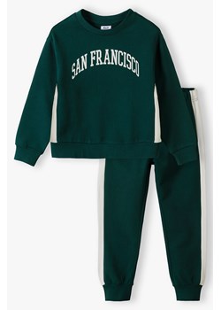 Zielony dresowy komplet San Francisco - unisex - Limited Edition ze sklepu 5.10.15 w kategorii Dresy chłopięce - zdjęcie 169691953