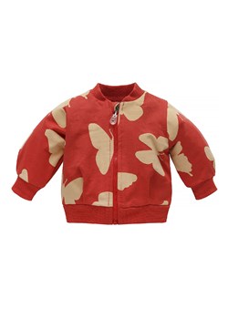 Bawełniana bluza dziewczęca rozpinana Imagine czerwona ze sklepu 5.10.15 w kategorii Bluzy chłopięce - zdjęcie 169692113