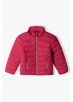 Różowa kurtka przejściowa pikowana ze stójką dziewczęca ze sklepu 5.10.15 w kategorii Kurtki dziewczęce - zdjęcie 169692613