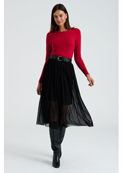 Czarna spódnica damska ze sklepu 5.10.15 w kategorii Spódnice - zdjęcie 169692904