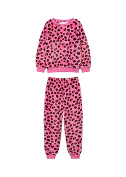Piżama niemowlęca z długim rękawem różowa w cętki ze sklepu 5.10.15 w kategorii Piżamy dziecięce - zdjęcie 169693320