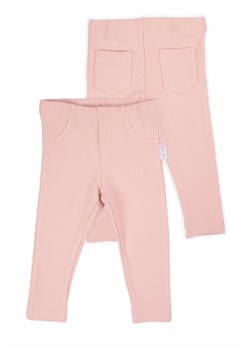 Spodnie dresowe w kolorze pudrowego różu ze sklepu 5.10.15 w kategorii Spodnie i półśpiochy - zdjęcie 169693781