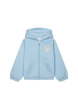 Bluza rozpinana dla niemowlaka z kapturem błękitna ze sklepu 5.10.15 w kategorii Bluzy i swetry - zdjęcie 169694283