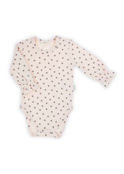 Body bawełniane dziewczęce z długim rękawem Sara ze sklepu 5.10.15 w kategorii Body niemowlęce - zdjęcie 169694424