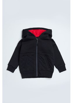 Czarna dresowa bluza niemowlęca z kapturem - unisex - Limited Edition ze sklepu 5.10.15 w kategorii Bluzy i swetry - zdjęcie 169694820