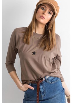 Brązowa bluzka April ze sklepu 5.10.15 w kategorii Bluzki damskie - zdjęcie 169694823