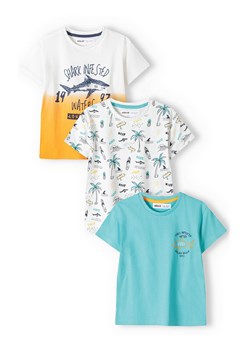 T-shirt bawełniany dla chłopca 3-pak ze sklepu 5.10.15 w kategorii T-shirty chłopięce - zdjęcie 169695002