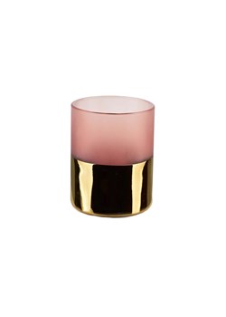 RITA PINK świecznik szklany - różowy ze sklepu 5.10.15 w kategorii Świeczniki - zdjęcie 169695124
