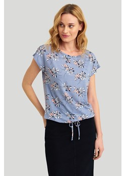 T-shirt damski w kwiaty ze sklepu 5.10.15 w kategorii Bluzki damskie - zdjęcie 169695603