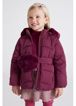 Kurtka zimowa dziewczęca z nerką - bordowa ze sklepu 5.10.15 w kategorii Kurtki dziewczęce - zdjęcie 169695740