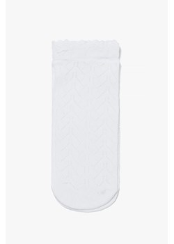 Białe cienkie skarpetki dla dziewczynki ze sklepu 5.10.15 w kategorii Skarpetki dziecięce - zdjęcie 169696102