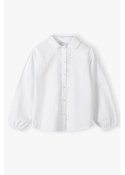 Biała elegancka koszula dziewczęca z długim rękawem - 5.10.15. ze sklepu 5.10.15 w kategorii Koszule dziewczęce - zdjęcie 169696251