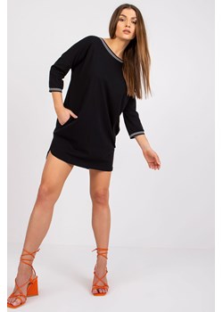 Czarna sukienka mini Nova RUE PARIS ze sklepu 5.10.15 w kategorii Sukienki - zdjęcie 169696283