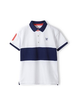 Biała koszulka polo chłopięca z krótkim rękawem ze sklepu 5.10.15 w kategorii T-shirty chłopięce - zdjęcie 169696431