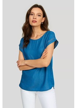 Bluzka damska z ozdobnymi mereżkami ze sklepu 5.10.15 w kategorii Bluzki damskie - zdjęcie 169696474