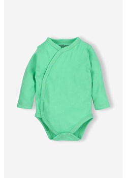Body niemowlęce z bawełny organicznej - zielone ze sklepu 5.10.15 w kategorii Body niemowlęce - zdjęcie 169696704