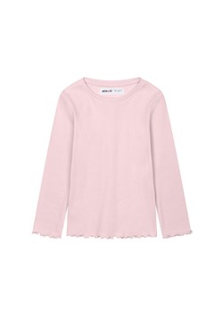 Różowa bluzka dla dziewczynki z długim rękawem ze sklepu 5.10.15 w kategorii Bluzki dziewczęce - zdjęcie 169696732