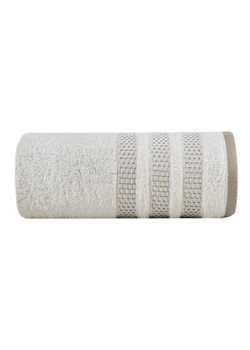 Ręcznik nastia (01) 70x140 cm kremowy ze sklepu 5.10.15 w kategorii Ręczniki - zdjęcie 169697023