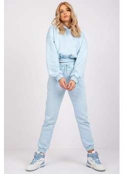 Komplet dresowy damski - bluza i spodnie dresowe niebieski ze sklepu 5.10.15 w kategorii Dresy damskie - zdjęcie 169697111