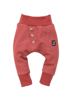 Spodnie chłopięce bawełniane z ozdobnymi guzikami ze sklepu 5.10.15 w kategorii Spodnie i półśpiochy - zdjęcie 169697321