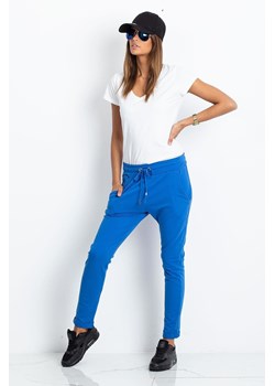 Ciemnoniebieskie spodnie dresowe Cadence ze sklepu 5.10.15 w kategorii Spodnie damskie - zdjęcie 169697344