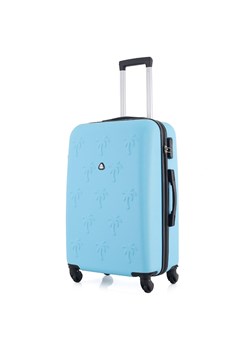 Duża twarda walizka (80 L) niebieska - 70x44x30 cm ze sklepu 5.10.15 w kategorii Walizki - zdjęcie 169697892