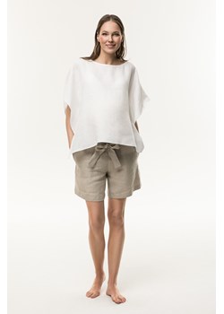 Lniana bluzka ciążowa-biała ze sklepu 5.10.15 w kategorii Bluzki ciążowe - zdjęcie 169697930