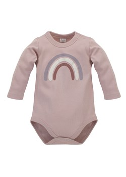 Body niemowlęce z długim rękawem różowe ze sklepu 5.10.15 w kategorii Body niemowlęce - zdjęcie 169698680