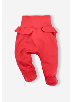 Półśpiochy niemowlęce z bawełny organicznej dla dziewczynki ze sklepu 5.10.15 w kategorii Spodnie i półśpiochy - zdjęcie 169698741