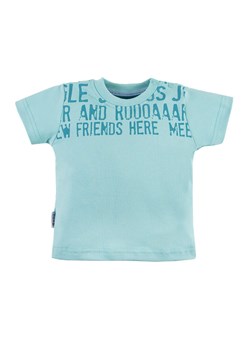 T-shirt bawełniany NATURE zielony ze sklepu 5.10.15 w kategorii Koszulki niemowlęce - zdjęcie 169698870