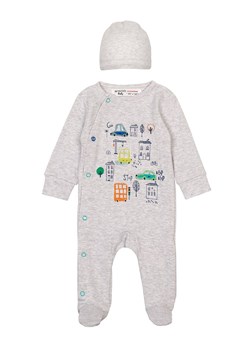 Komplet niemowlęcy bawełniany - pajac + czapka ze sklepu 5.10.15 w kategorii Komplety niemowlęce - zdjęcie 169698900