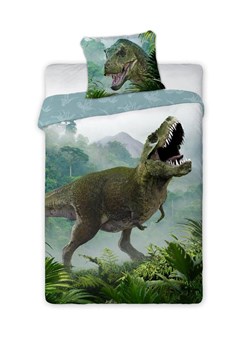 Komplet pościeli t-rex 160x200+70x80 cm ze sklepu 5.10.15 w kategorii Pościel dziecięca - zdjęcie 169698941