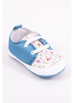 Niebieskie buciki dziewczęce ze sklepu 5.10.15 w kategorii Buciki niemowlęce - zdjęcie 169698942