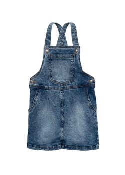 Jeansowa sukienka typu ogrodniczka dziewczęca ze sklepu 5.10.15 w kategorii Spódnice dziewczęce - zdjęcie 169699082