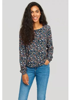 Stylowa bluzka z nadrukiem w drobne kwiaty ze sklepu 5.10.15 w kategorii Bluzki damskie - zdjęcie 169699171