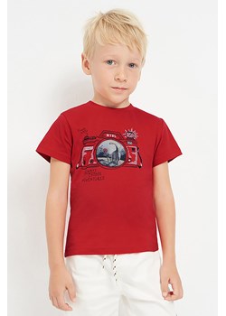 T-shirt dla chłopca Mayoral - czerwony ze sklepu 5.10.15 w kategorii T-shirty chłopięce - zdjęcie 169699342