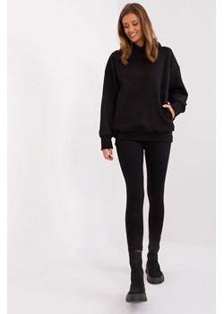 Czarny komplet casualowy z bluzą oversize z kapturem ze sklepu 5.10.15 w kategorii Komplety i garnitury damskie - zdjęcie 169699661