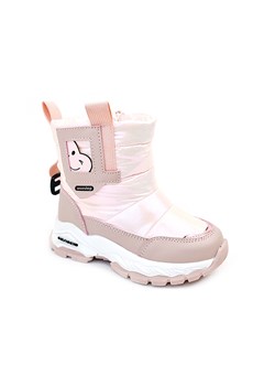 Weestep różowe buty zimowe dla dziewczynki ze sklepu 5.10.15 w kategorii Buty zimowe dziecięce - zdjęcie 169700031