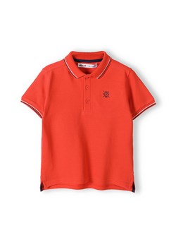 Bluzka polo dla chłopca z krótkim rękawem- czerwona ze sklepu 5.10.15 w kategorii T-shirty chłopięce - zdjęcie 169700273