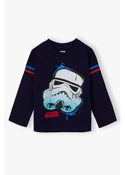 Chłopięca bluzka bawełniana z długim rękawem- Star Wars ze sklepu 5.10.15 w kategorii T-shirty chłopięce - zdjęcie 169700342