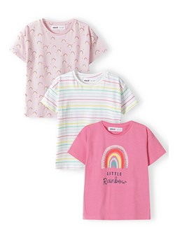 Bawełniany t-shirt dla niemowlaka 3-pack ze sklepu 5.10.15 w kategorii Koszulki niemowlęce - zdjęcie 169700363