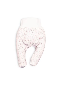 Półśpiochy niemowlęce z bawełny organicznej dla dziewczynki we wzorki  6M43A6 ze sklepu 5.10.15 w kategorii Spodnie i półśpiochy - zdjęcie 169700414