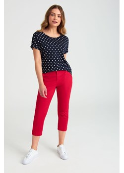 Bluzka damska z ozdobnym tyłem w kropki ze sklepu 5.10.15 w kategorii Bluzki damskie - zdjęcie 169700570