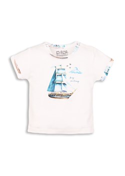 T-shirt niemowlęcy z bawełny organicznej dla chłopca ze sklepu 5.10.15 w kategorii Koszulki niemowlęce - zdjęcie 169700863
